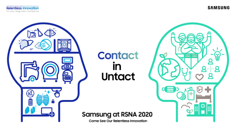 Samsung at RSNA 2020: Contact in the Untact (Graphic: Business Wire)