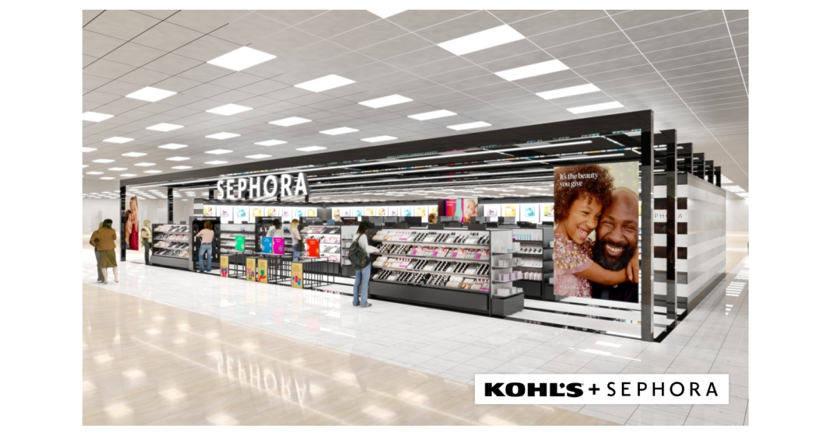 Kohl's Leans Into Sephora Store-in-Store Concept, Scaling It Down