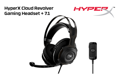 HyperX Cloud Revolver Gaming Headset + 7.1 Virtual Surround Sound (Photo: Business Wire)