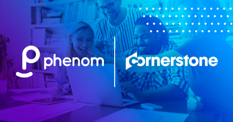 Phenom announces its completion of the Cornerstone Integration Certification. (Graphic: Business Wire)