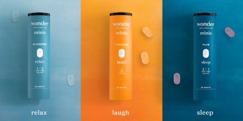 Cresco Labs launches newest brand, Wonder Wellness Co., in Illinois with Wonder Minis, a line of 3 mg hard sweets. (Photo: Business Wire)