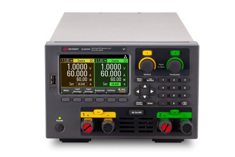 The Keysight EL30000 Series bench DC electronic loads offer a compact bench form factor with a built-in data logger that delivers insights for immediate, real-time decisions, and minimizes the need for additional instruments with an accurate system that measures voltage, current and calculates power. (Photo: Business Wire)