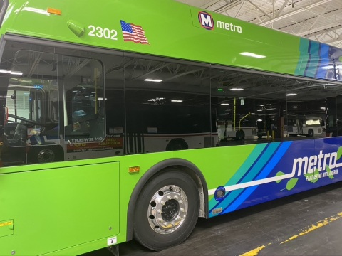 The Mobility House, with New Flyer, has delivered its comprehensive smart charging solution to the largest U.S. battery-electric bus fleet charging project for Metro Transit in the St. Louis region (4.35MW). (Photo: Business Wire)