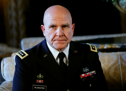 Former National Security Advisor Lt. General (Ret.) H.R. McMaster (Photo courtesy of Reuters)