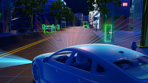 thumbnail Velodyne Lidar’s Velabit™ sensor can enable robust perception coverage. It is engineered to be an optimal automotive grade lidar solution for Advanced Driver Assistance Systems (ADAS) and autonomous vehicles. (Photo: Velodyne Lidar, Inc.)