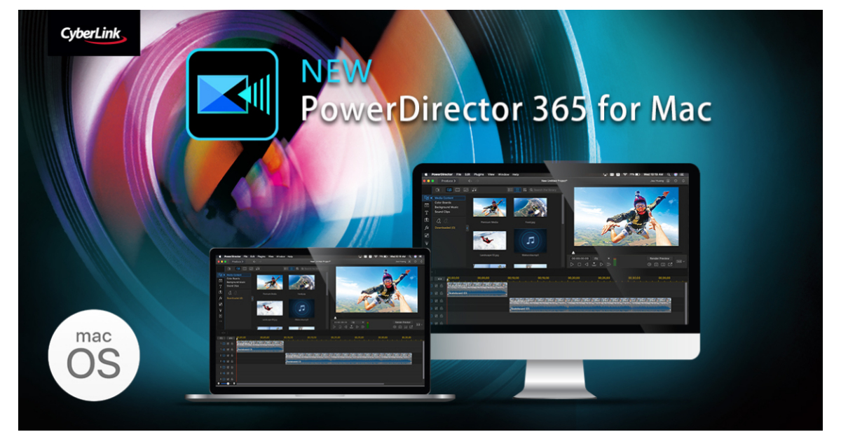 cyberlink video editor free download for mac