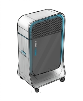 CerroZone™ mobile unit for indoor air purification (Graphic: Business Wire)