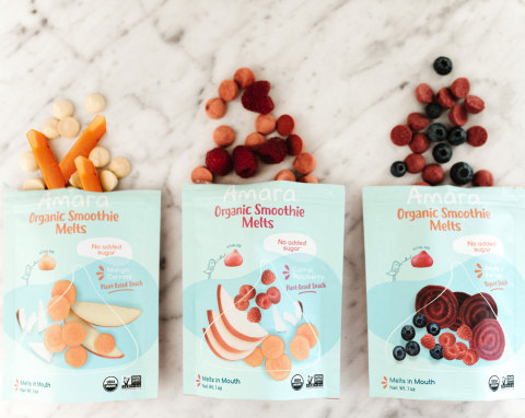 Amara Organic Smoothie Melts (Photo: Business Wire)