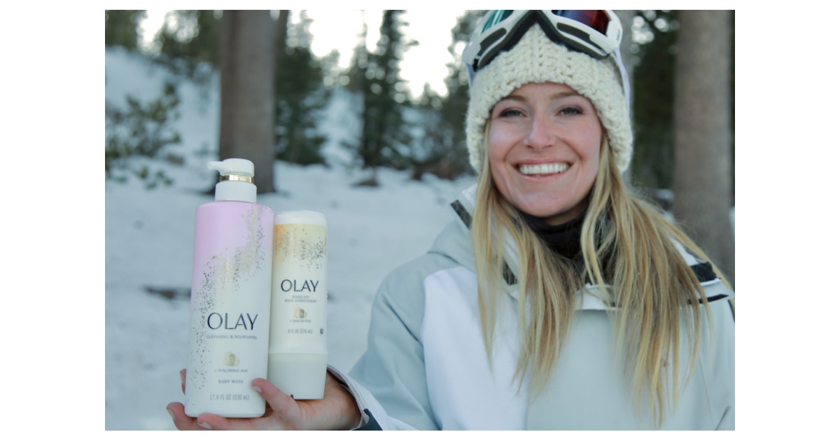 Olay Body Teams Up with Olympic Snowboarder Jamie Anderson to Gear Up for  Winter Skin Dryness