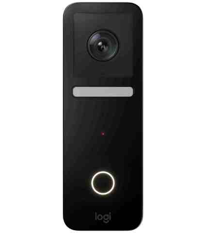 original Circle View Doorbell, designed exclusively for Apple HomeKit, features portrait video and Face Recognition and is compatible with most existing wired doorbell systems (Photo: Business Wire)