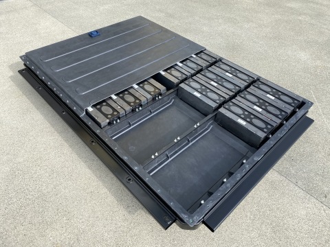 A multi-material battery enclosure featuring CSP proprietary materials is just one of the many technologies being developed at CSP's Advanced Technology Center in Auburn Hills, Michigan. (Photo: Business Wire)