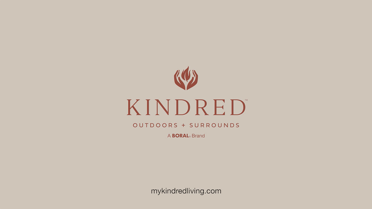 Boral North America introduces Kindred Outdoors and Surrounds, an outdoor living products brand featuring a collection of outdoor kitchens and fireplaces, artisan fire bowls and indoor fireplace surrounds.