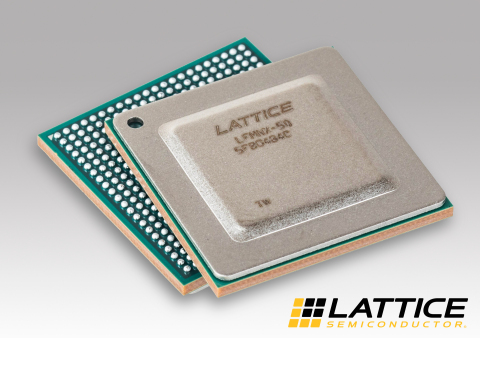 The Lattice Mach-NX secure control FPGA (Photo: Business Wire)