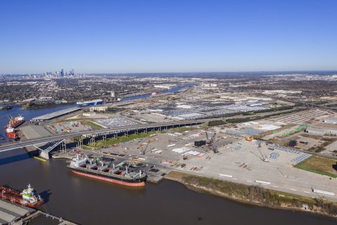 Part of the Port of Houston and Houston Ship Channel (Photo: Business Wire)