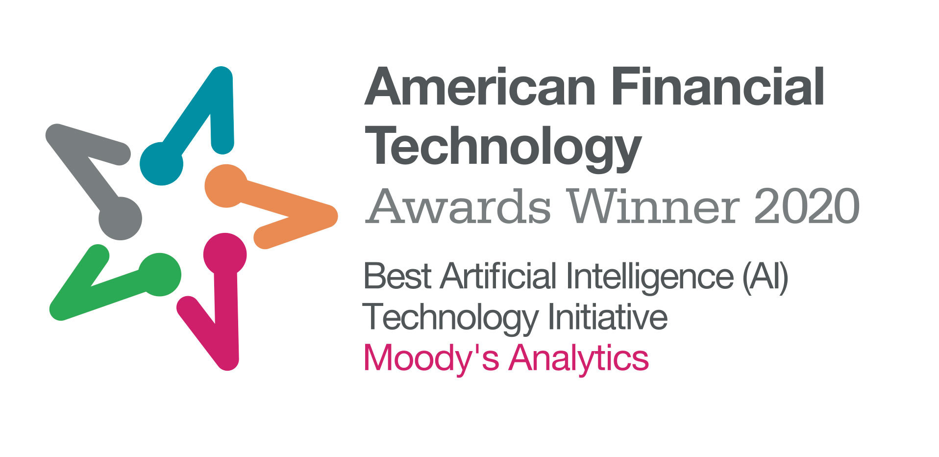 Moody’s Analytics von Best AI Technology Initiative für QUIQspread