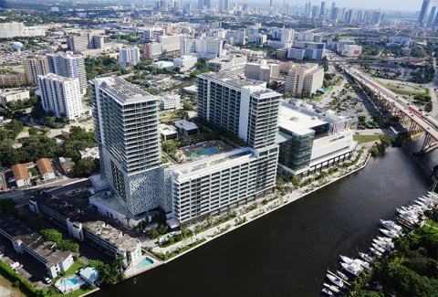 Balfour Beatty completes construction on River Landing Shops and Residences. (Photo: Business Wire)