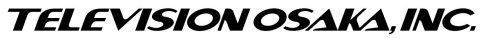 TELEVISION OSAKA, INC. Logo