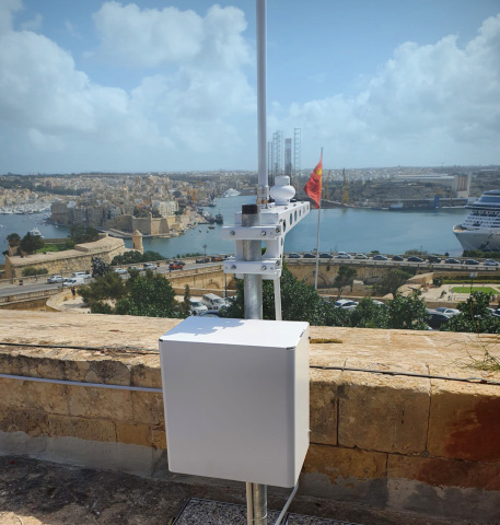 original RFeye Node delivering national RF spectrum monitoring in Malta (Photo: Business Wire)