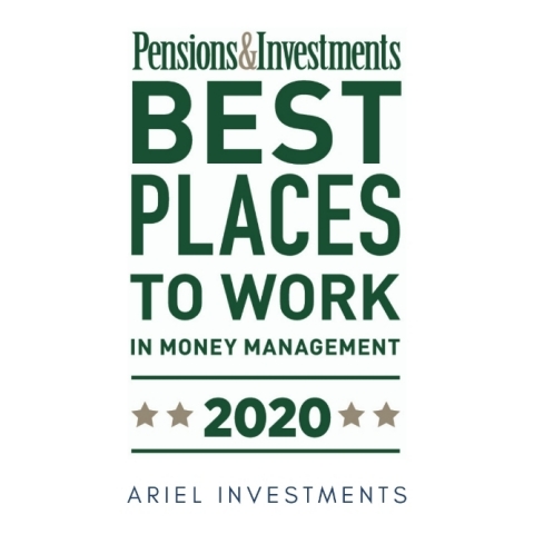 original Ariel Investments named a Best Place to Work in Money Management (Graphic: Business Wire)
