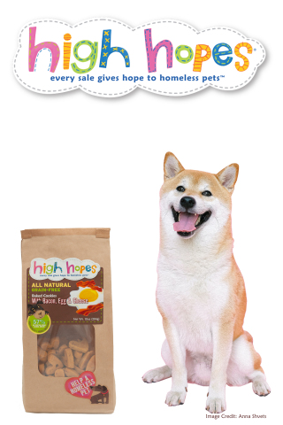original Every purchase of a High Hopes product results in a donation to shelter and rescue organizations via The High Hopes for Pets Foundation to aid in the care and comfort of homeless pets. Image credit: Anna Shvets