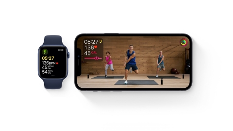 Apple Fitness+ offers inclusive and welcoming studio-style workouts powered by Apple Watch, including high-intensity interval training (HIIT), strength, yoga, dance, core, cycling, treadmill (for running and walking), rowing and mindful cooldown. (Photo: Apple)