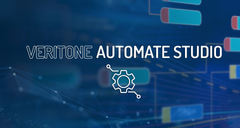 Veritone's new low-code, drag-and-drop application, Automate Studio, helps organizations significantly accelerate the deployment and integration of AI into their applications and processes. (Graphic: Business Wire)