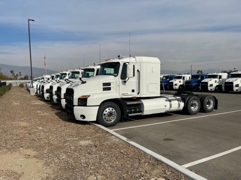 Pacific Green Trucking is adding 39 new RNG trucks to its fleet through the Chevron and Clean Energy partnership Adopt-A-Port program. (Photo: Business Wire)