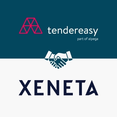 TenderEasy, part of Alpega, partners with Xeneta to help clients secure the best rates for ocean and air freight. (Graphic: Alpega Group)