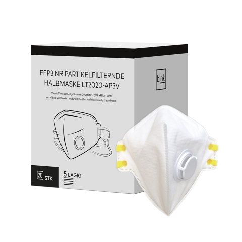 thumbnail blnk FFP3 NR respirator LT2020-AP3V (Photo: Business Wire)