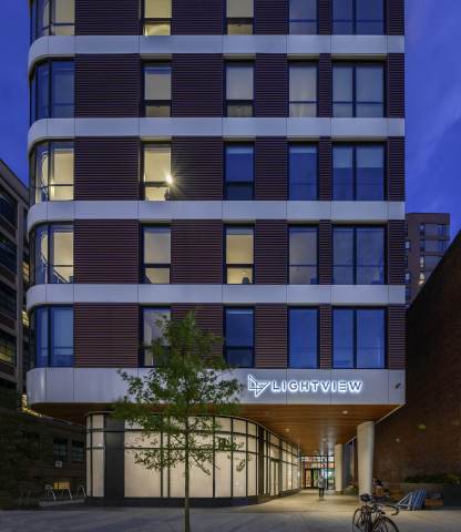 LightView – LEED Platinum student housing community (Photo: Business Wire)