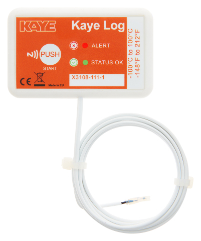 Kaye Log -80 Vaccine Temperature Logger (Photo: KAYE)