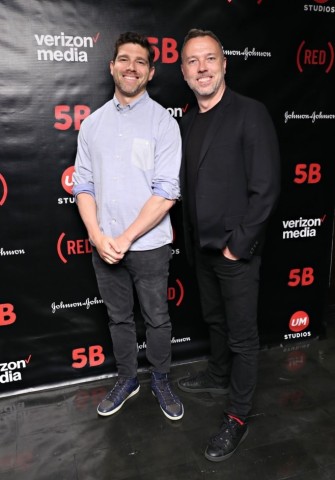 Henenberg and Gaul at the 2019 NYC premiere of 5B   Courtesy of Getty. Photo Credit: Cindy Ord / Stringer