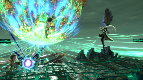 On Dec. 22, Fighters Pass Vol. 2 – Challenger Pack 8 will be released for the Nintendo Switch game and contains Sephiroth as a playable fighter. (Graphic: Business Wire)