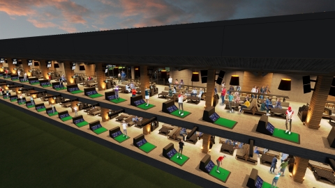 The facility will encompass 40 hitting stalls. (Photo: Business Wire)