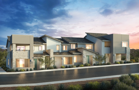 original KB Home announces the grand opening of Ascent, a new townhome community located in the premier Summerlin master plan. (Photo: Business Wire)