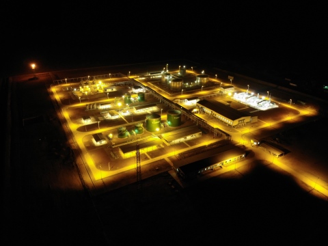 The Central Processing Facilities of Oryx Concession in Chad, being operated by CPC, with first oil in early 2020. (Photo: Business Wire)