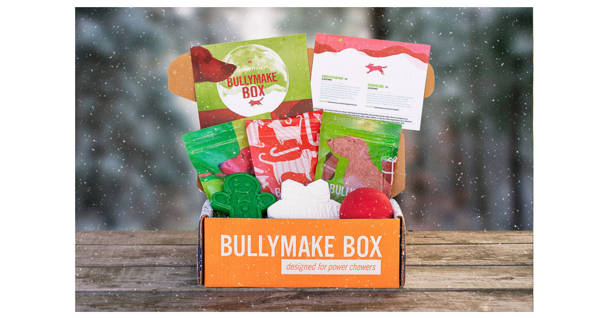 Got a power chewer? Get a @bullymake box! #ad #bullymake
