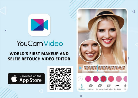 Perfect Corp. Launches New ‘YouCam Video’ App (Graphic: Business Wire)