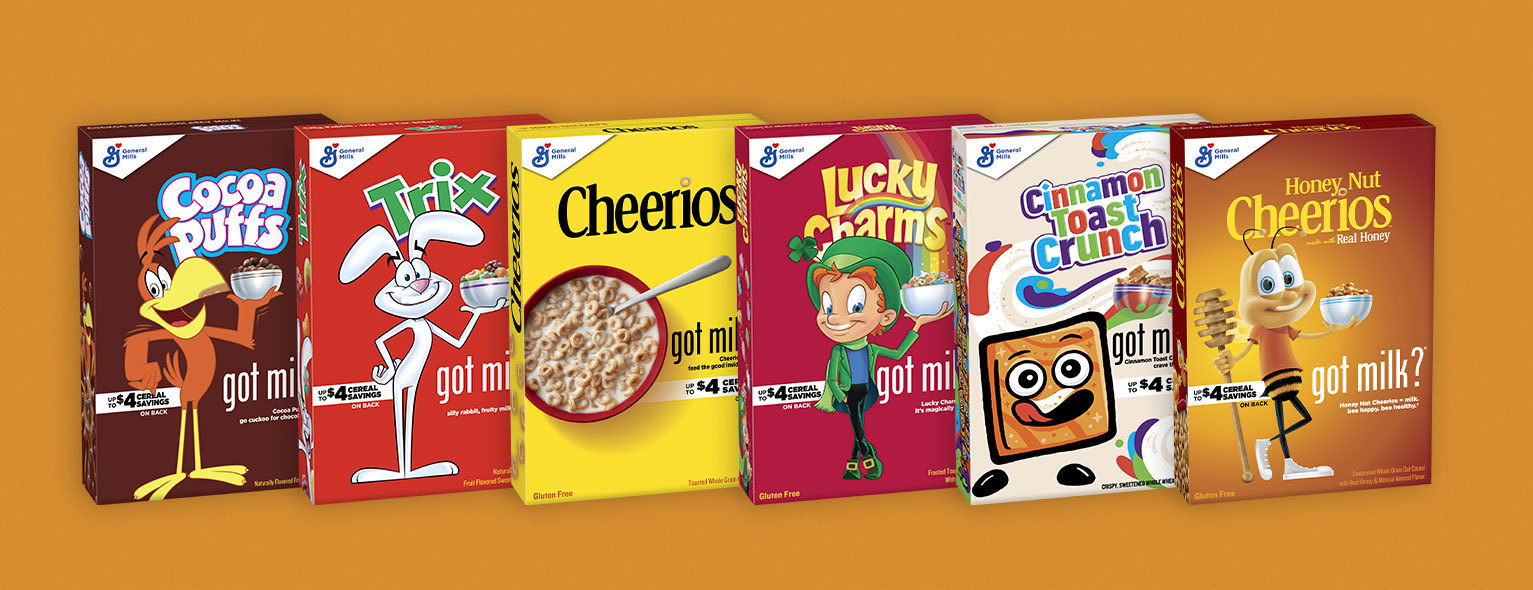 general mills cereal brands