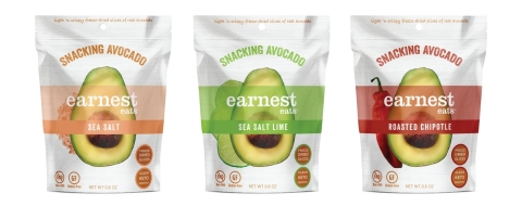 Freeze-dried to perfection Earnest Eats Snacking Avocado (Photo: Business Wire)