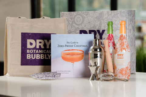 DRY Botanical Bubbly Mixology Gift Set for Dry January (Photo: Business Wire)