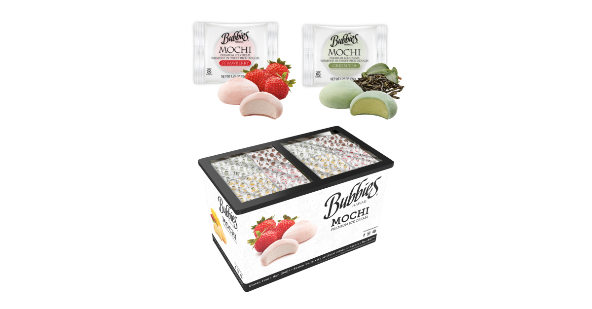 Bubbies Ice Cream Unveils New Individually Wrapped Mochi For Self Serve Freezers Business Wire 2863