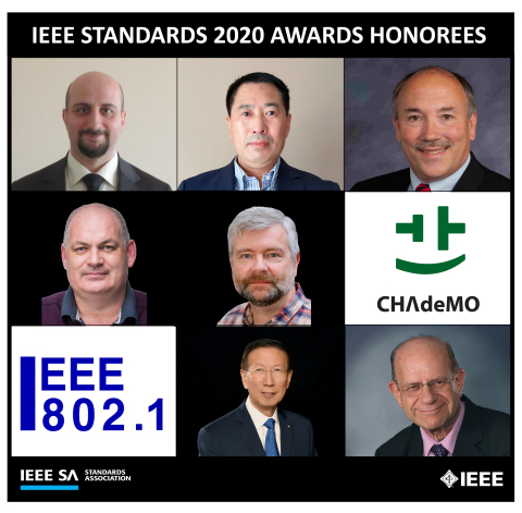 2020 IEEE SA Awards Ceremony recognizes notable contributions to standards development in various industries and technologies. (Photo: Business Wire)