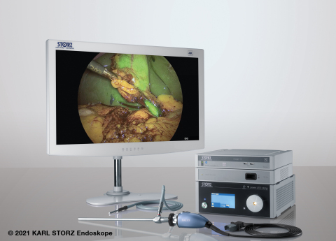 The IMAGE1 S™ Rubina™ endosurgical visualization system from KARL STORZ combines state-of-the-art 4K resolution with enhanced fluorescence-guided imaging. Unique dual-4K sensors and dual-LED technology allows surgeons to toggle seamlessly between white-light and various fluorescence modes to suit different surgical needs. (Photo: Business Wire)