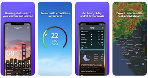 BreezoMeter air quality data will allow Yahoo Weather app users to easily access hourly, location-based air quality levels along with their daily forecast. (Photo: Business Wire)