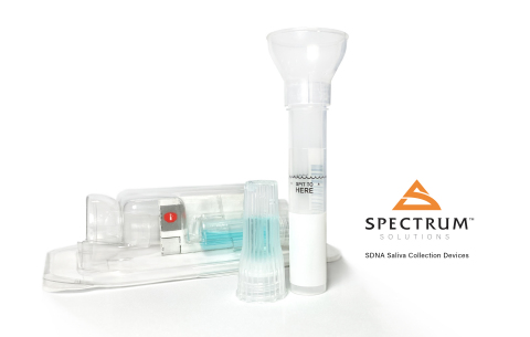 Spectrum Solutions receives CE Mark for SDNA Saliva Collection Device. (Photo: Business Wire)