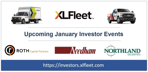 Upcoming January Investor Events (Graphic: Business Wire)