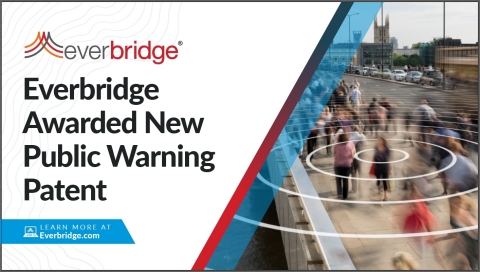 thumbnail Everbridge Awarded New Public Warning Patent Enabling 5G Multicast Content Distribution (Graphic: Business Wire)