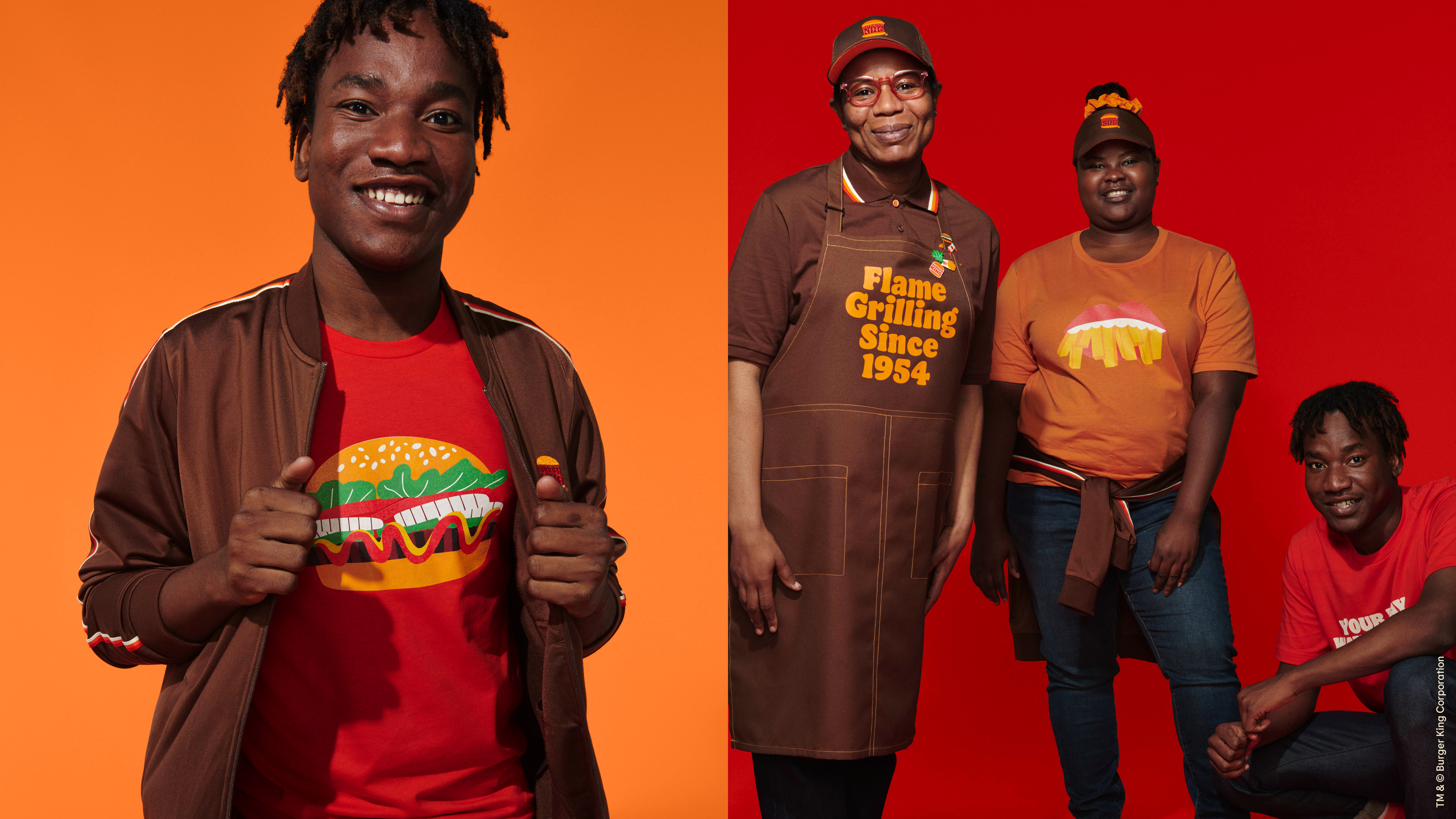 How Burger King Uniforms Have Changed Over the Years: Photo History