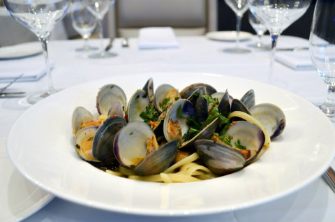 Linguine & Clams at Martorano's Prime at Rivers Casino Pittsburgh. (Photo: Business Wire)